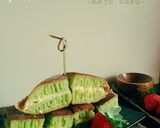 Foto langkah ke 5 dari resep Martabak Pandan - Keju Susu.