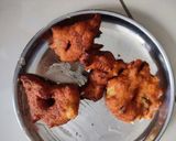 A picture of step 5 of Ulunthu vadai.