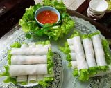Hình bước làm 6 của món Phở cuốn