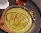 Une image de l'étape 5 de Bissara : Purée de Pois Cassé au Cumin & à l'Huile d'Olive.