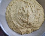 A picture of step 10 of Semolina mango kiwi cake.