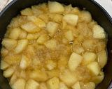 Fordított alma torta fahéjas tekerccsel recept fázis 2 fotója