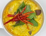 รูปขั้นตอนการทำที่ 4 ของ แกงเผ็ดไก่ใส่หน่อไม้ คีโต