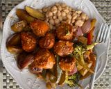 Foto del paso 5 de la receta: Verduras al horno con salchicha y frijoles