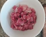 Hình bước làm 1 của món Nem chua rán
