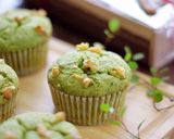 A picture of step 7 of Matcha White Chocolate Muffins.