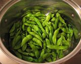 A picture of step 1 of Simple! Delicious! How to Boil Edamame.