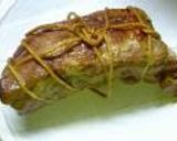 A picture of step 8 of Easy Char Siu Roast Pork Right from a Rice Cooker.