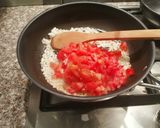 A picture of step 4 of Pap and chicken stew.