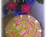Foto langkah ke 7 dari resep Kue lapis warna warni kenyal & enak.