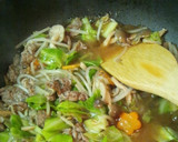 A picture of step 5 of Crispy Rice with Easy Spring Cabbage Ankake Sauce.