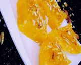 A picture of step 9 of Cornflour ka Halwa.