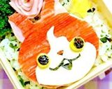 A picture of step 5 of Jibanyan (Youkai Watch) Charaben.