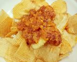 Hình bước làm 2 của món Snack khoai tây sốt trứng muối