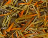 A picture of step 10 of A Treasured Recipe! My Kimpira Burdock Root.