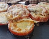 Foto del paso 4 de la receta: Bocados de berenjena con tomate y queso