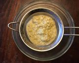 A picture of step 4 of California Farm made Sour Cream, Cold Smoked Salmon and Potato Poffertjes.