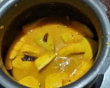 A picture of step 3 of Mango sabji.