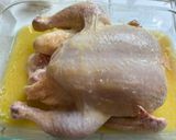 A picture of step 3 of Garlic Herb Butter Roast Chicken.