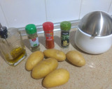 Foto del paso 1 de la receta: Patatas Deluxe en el horno