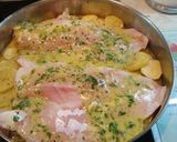 A picture of step 5 of Lemony Baked Perch with Potatoes (Antonis).