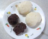 A picture of step 9 of Spring Botamochi and Autumn Ohagi.