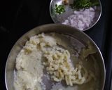 A picture of step 1 of Stuffed Suji Discs.