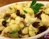 A picture of step 5 of Cauliflower Salad.