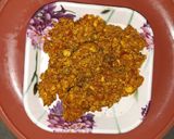 A picture of step 3 of पनीर भुजी.