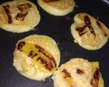 Foto langkah ke 7 dari resep 1# Pancake (topping) Pisang, pengembang murni telur.