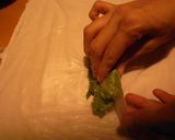 A picture of step 8 of Vietnamese Fresh Spring Rolls with Peanut Sauce.