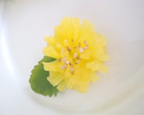 A picture of step 4 of Easy Dandelions with Sesame-flavored Takuan Pickles.