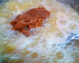 A picture of step 4 of Apple halwa.