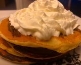 Foto del paso 2 de la receta: Torre de tortitas con nutella y nata 🥞