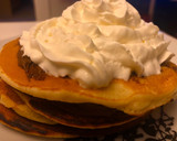Foto del paso 2 de la receta: Torre de tortitas con nutella y nata 🥞