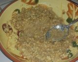 A picture of step 3 of Butter Biscuit Pie.