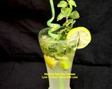 A picture of step 4 of Gondhoraj Lemon Mint Virgin Mojito.