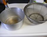 A picture of step 1 of Made in Advance Caramel Syrup.