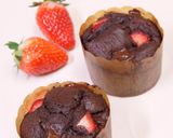 A picture of step 13 of Stawberry Chocolate Muffins.