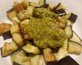 Pesto, aubergine and mozzarella pie recipe step 2 photo