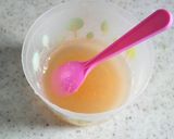 A picture of step 1 of Mr. Cow Milk Pudding.