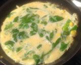 A picture of step 6 of My Spinach and Mustard Omelette with Mozzarella 😍.