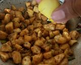 A picture of step 5 of Sweet potato sabji.