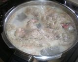 A picture of step 3 of Homemade Tonkotsu Ramen Broth and Noodles from Scratch.