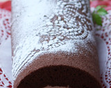 A picture of step 19 of Fluffy Cocoa, Chocolate Roll Cake.