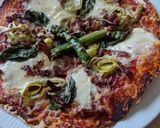 A picture of step 5 of Healthier pizza.