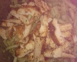 A picture of step 5 of Chicken pesto pasta salad.