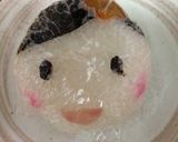 A picture of step 9 of Hina Doll Prince and Princess Shaped Temari-zushi (round sushi balls).