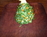 Foto del paso 5 de la receta: Pino navideño de queso crema 🎄