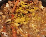 Foto del paso 4 de la receta Arroz basmati con pollo al curry y mango